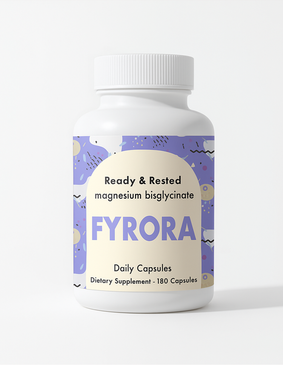 Fyrora® Ready & Rested Magnesium Bisglycinate Capsules