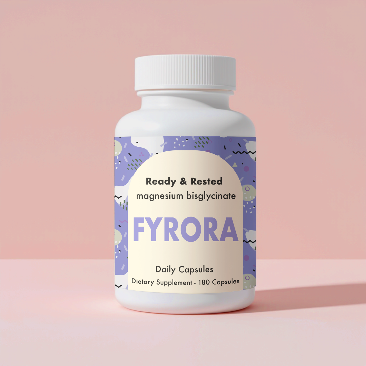 Fyrora® Ready & Rested Magnesium Bisglycinate Capsules