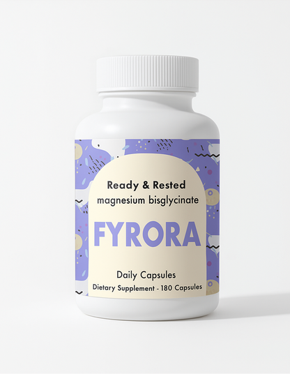 Fyrora® Ready & Rested Magnesium Bisglycinate Capsules