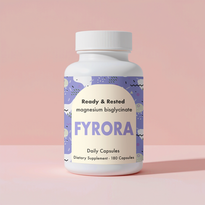 Fyrora® Ready & Rested Magnesium Bisglycinate Capsules