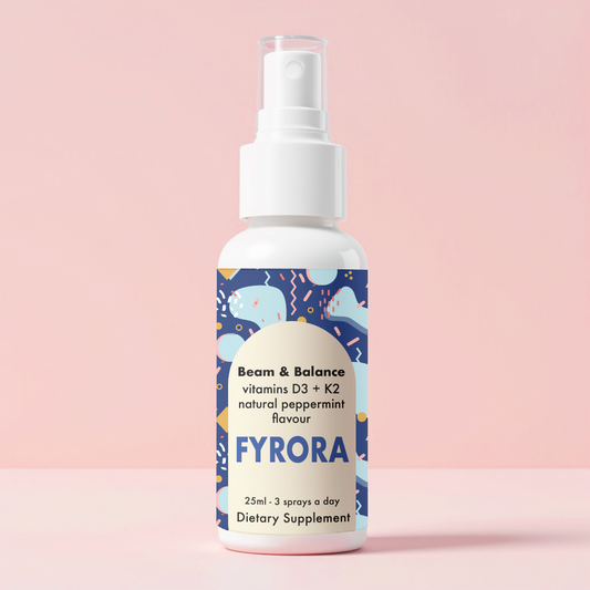 Fyrora® Beam & Balance Vitamin D3 with Vitamin K2 Spray